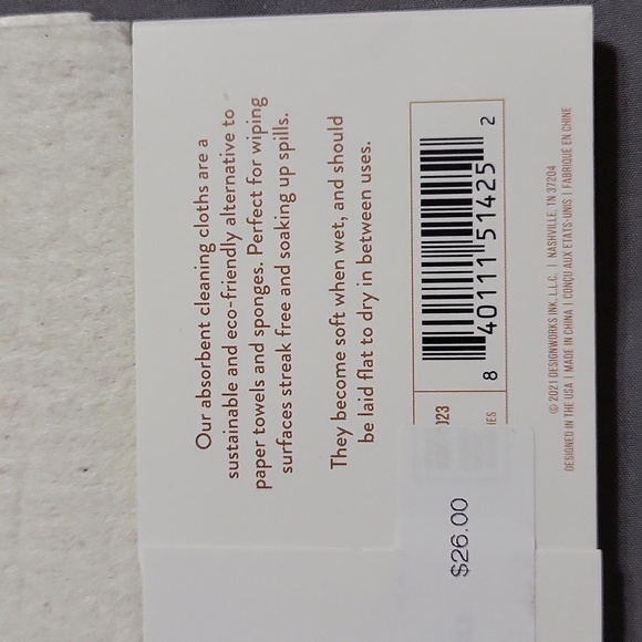 Designworks Ink, 2 sets of 3 Swedish dishcloths - Picture 7 of 11